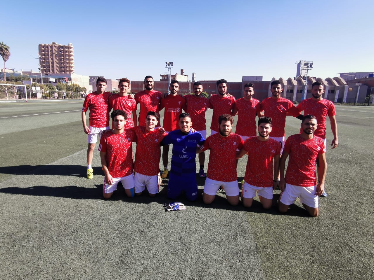 فعاليات البطولة لعبة كرة القدم الكبير